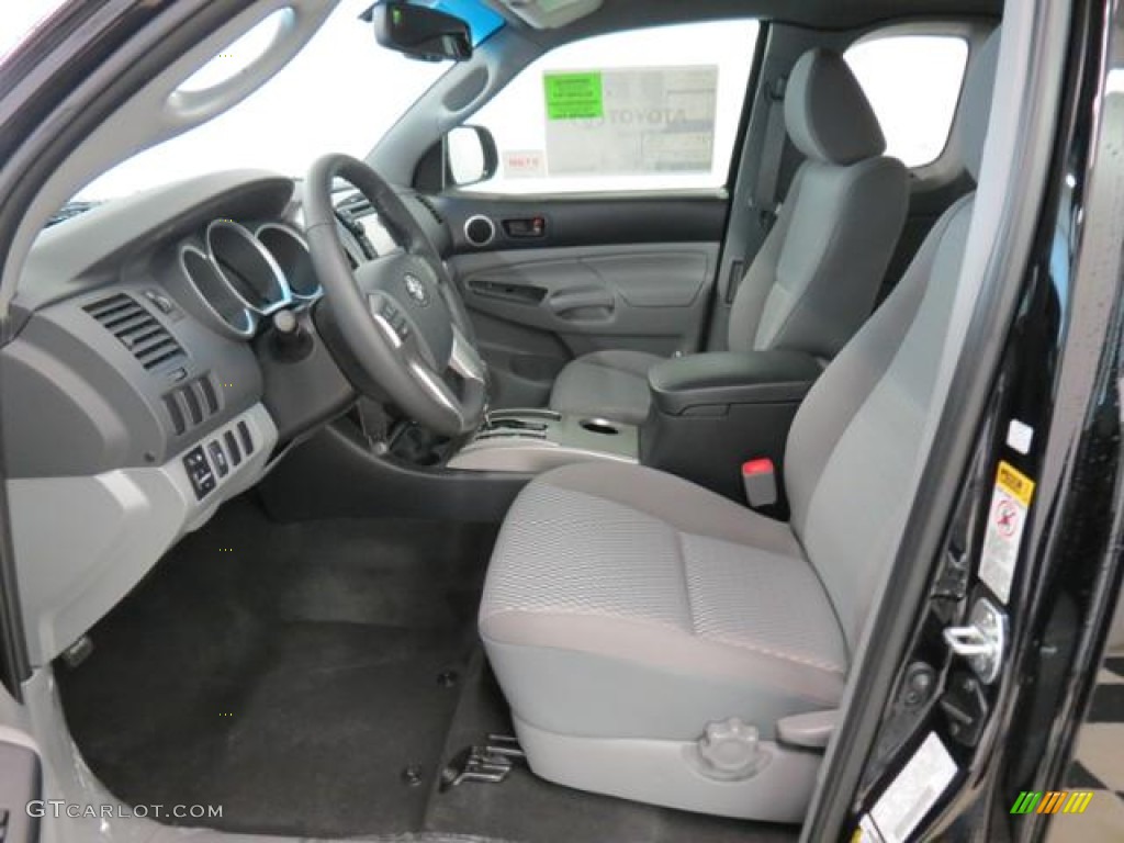 Graphite Interior 2013 Toyota Tacoma SR5 Prerunner Access Cab Photo #77098292