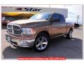 2011 Saddle Brown Pearl Dodge Ram 1500 Lone Star Quad Cab  photo #1