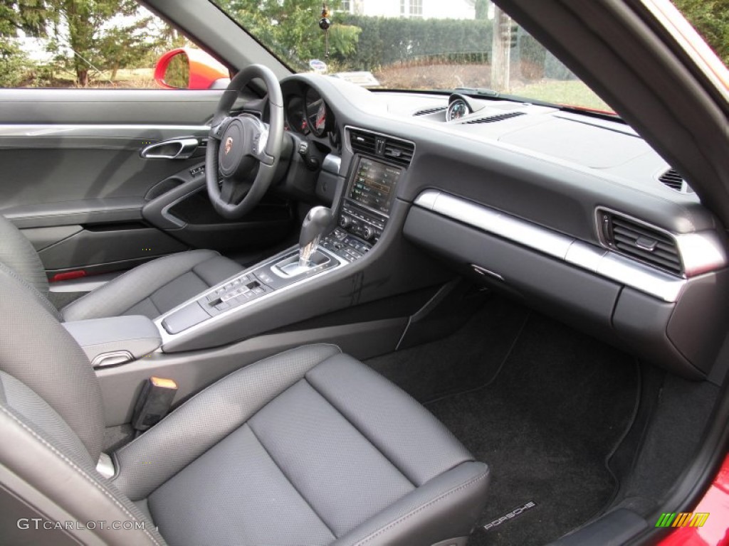 2012 Porsche New 911 Carrera S Coupe Black Dashboard Photo #77098393