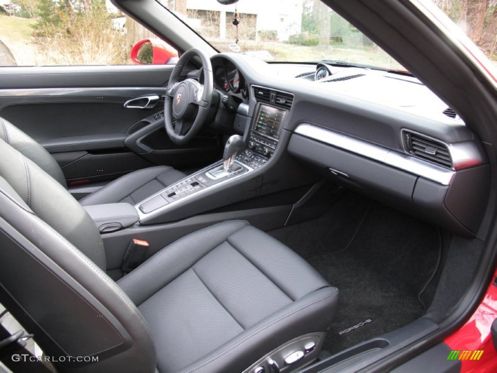 2012 Porsche New 911 Carrera S Coupe Black Dashboard Photo #77098412