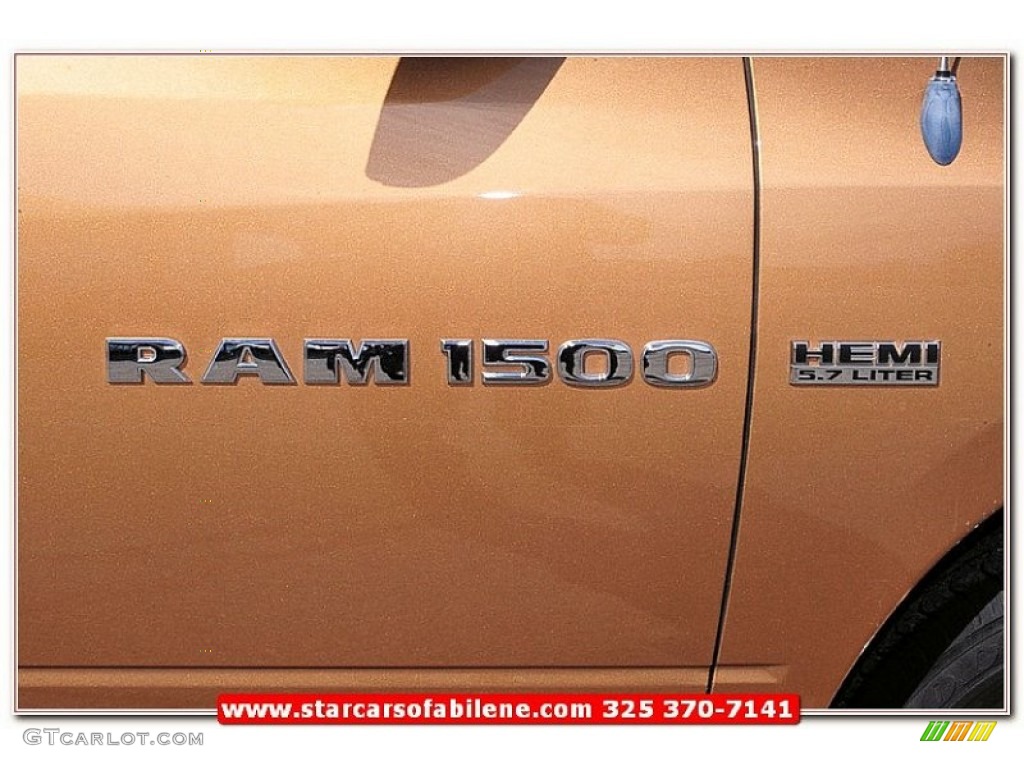 2011 Ram 1500 Lone Star Quad Cab - Saddle Brown Pearl / Light Pebble Beige/Bark Brown photo #9