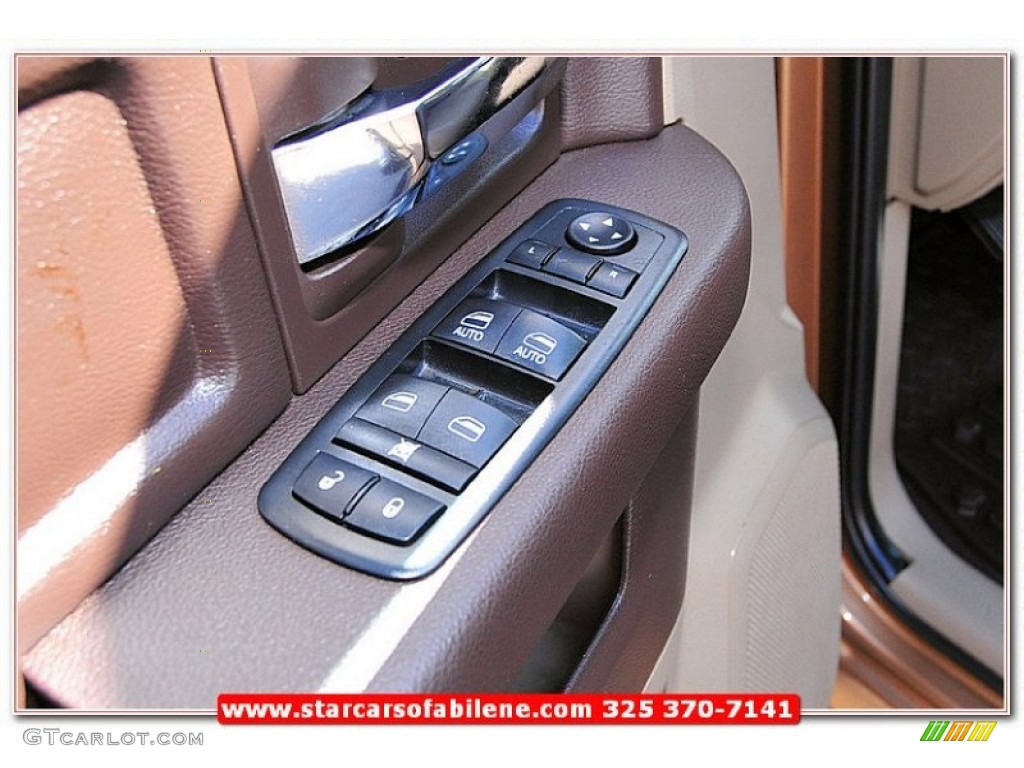 2011 Ram 1500 Lone Star Quad Cab - Saddle Brown Pearl / Light Pebble Beige/Bark Brown photo #15