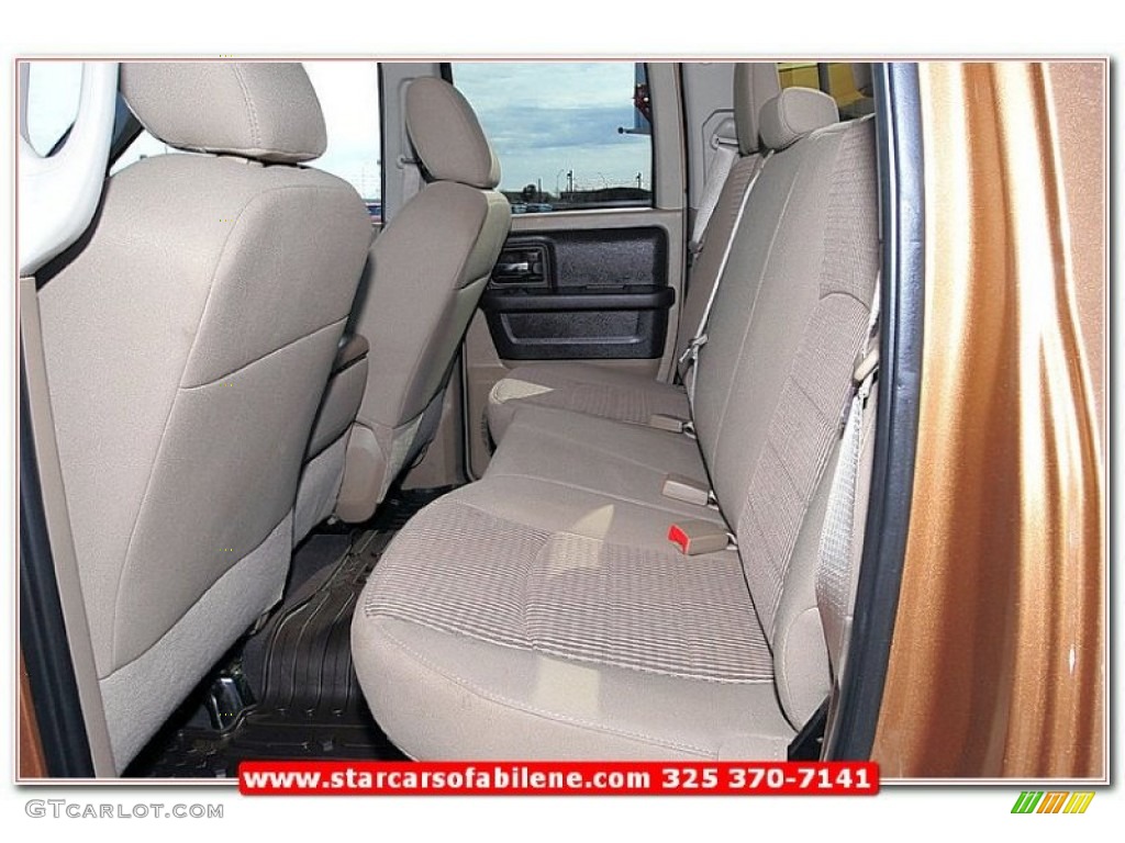 2011 Ram 1500 Lone Star Quad Cab - Saddle Brown Pearl / Light Pebble Beige/Bark Brown photo #22