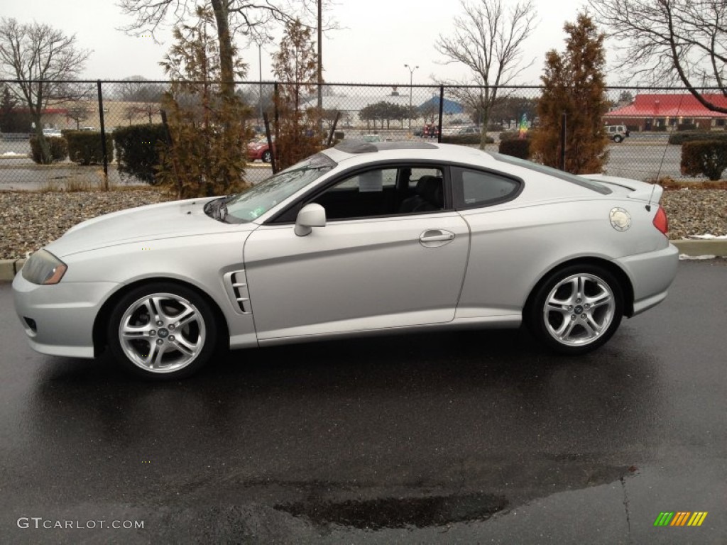 Sterling Silver Metallic 2006 Hyundai Tiburon GT Exterior Photo #77098984
