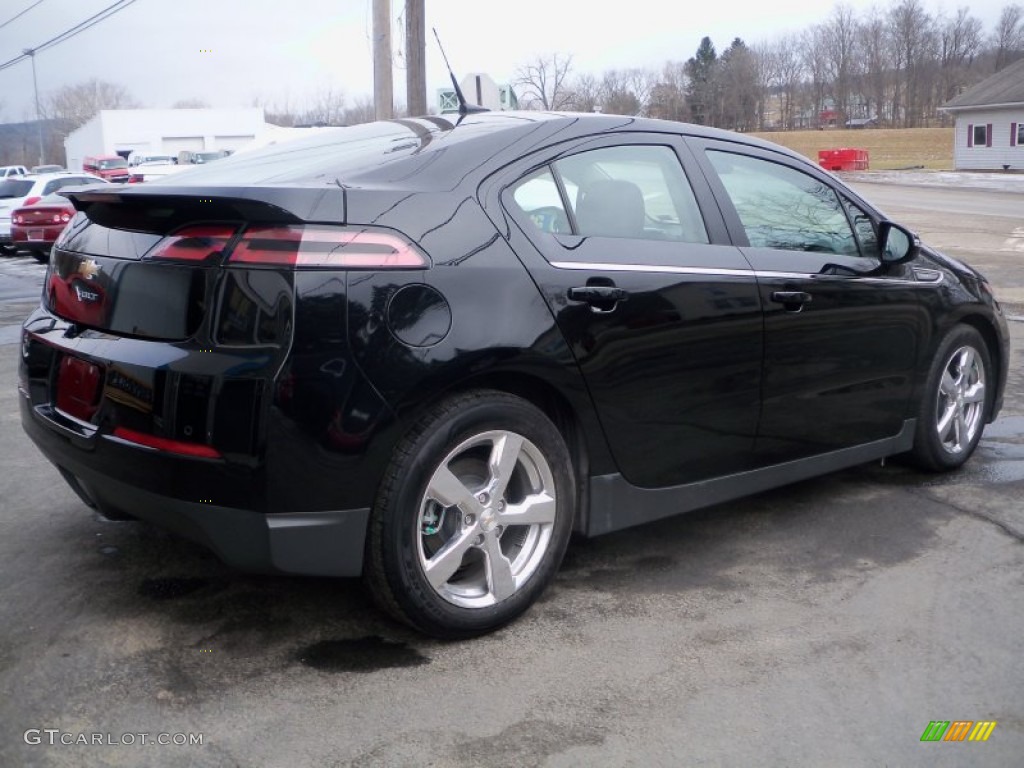 Black 2011 Chevrolet Volt Hatchback Exterior Photo #77099291