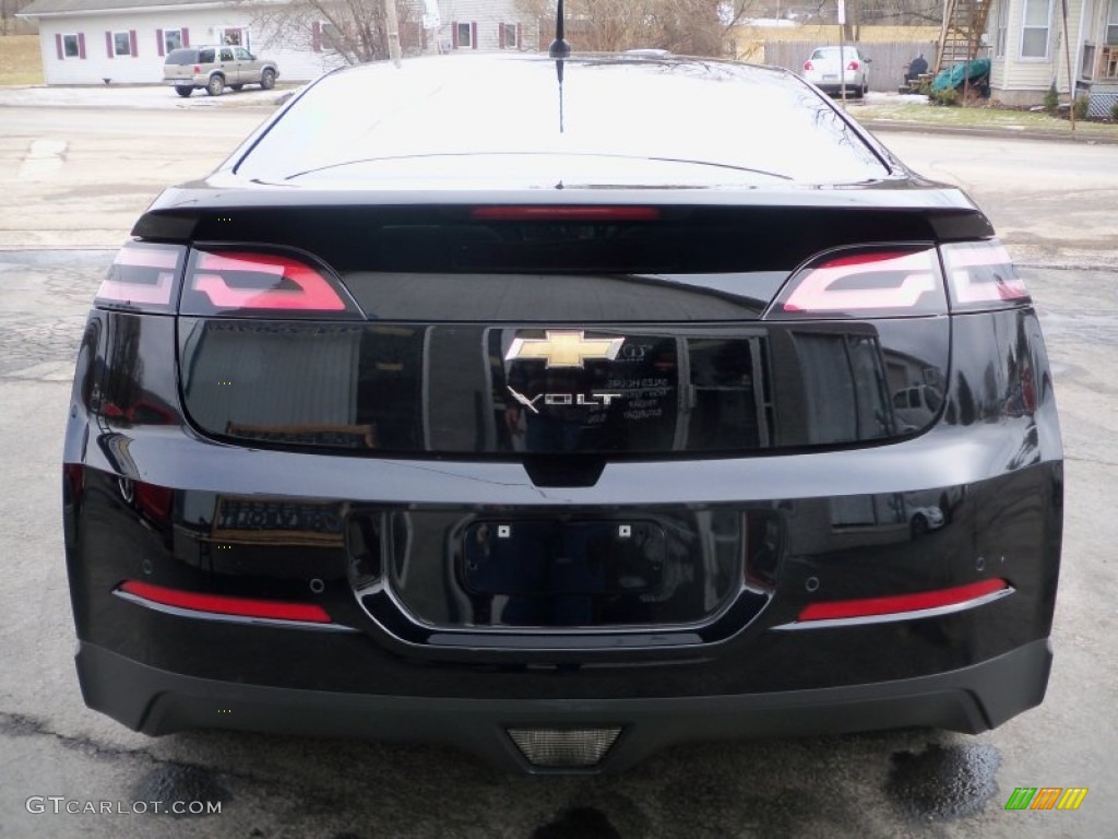 Black 2011 Chevrolet Volt Hatchback Exterior Photo #77099315