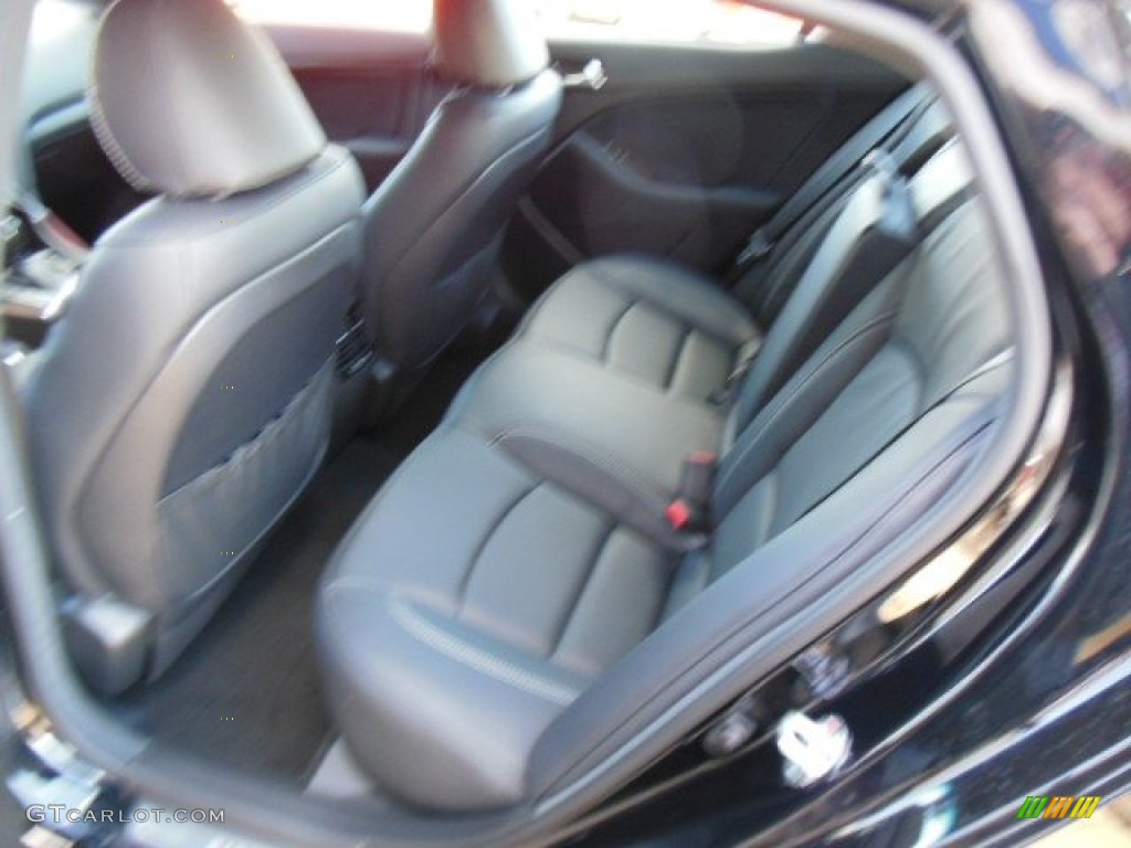 2013 Optima SX Limited - Ebony Black / Black photo #13