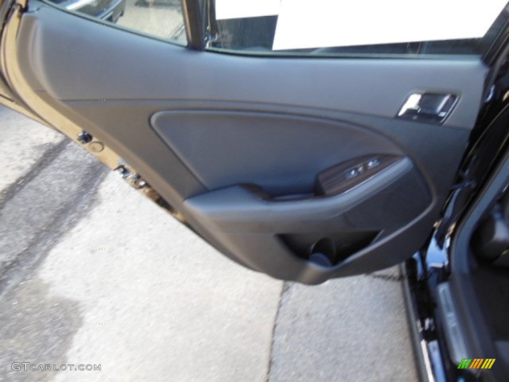 2013 Optima SX Limited - Ebony Black / Black photo #14