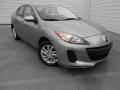 Liquid Silver Metallic 2012 Mazda MAZDA3 i Touring 4 Door Exterior