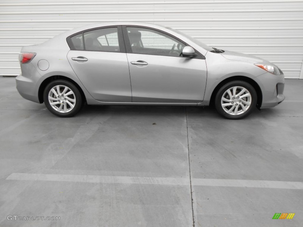 Liquid Silver Metallic 2012 Mazda MAZDA3 i Touring 4 Door Exterior Photo #77099507