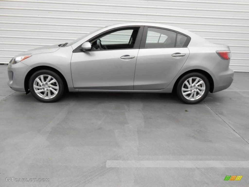 Liquid Silver Metallic 2012 Mazda MAZDA3 i Touring 4 Door Exterior Photo #77099561