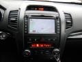 2013 Kia Sorento Black Interior Navigation Photo