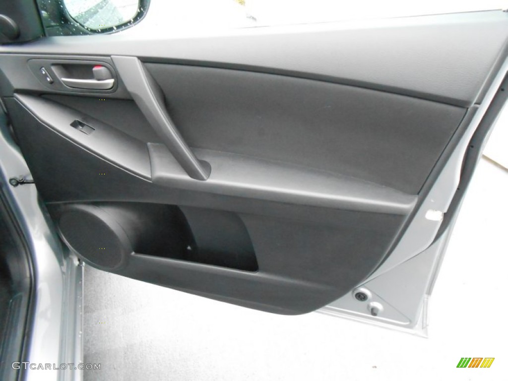 2012 Mazda MAZDA3 i Touring 4 Door Black Door Panel Photo #77099862