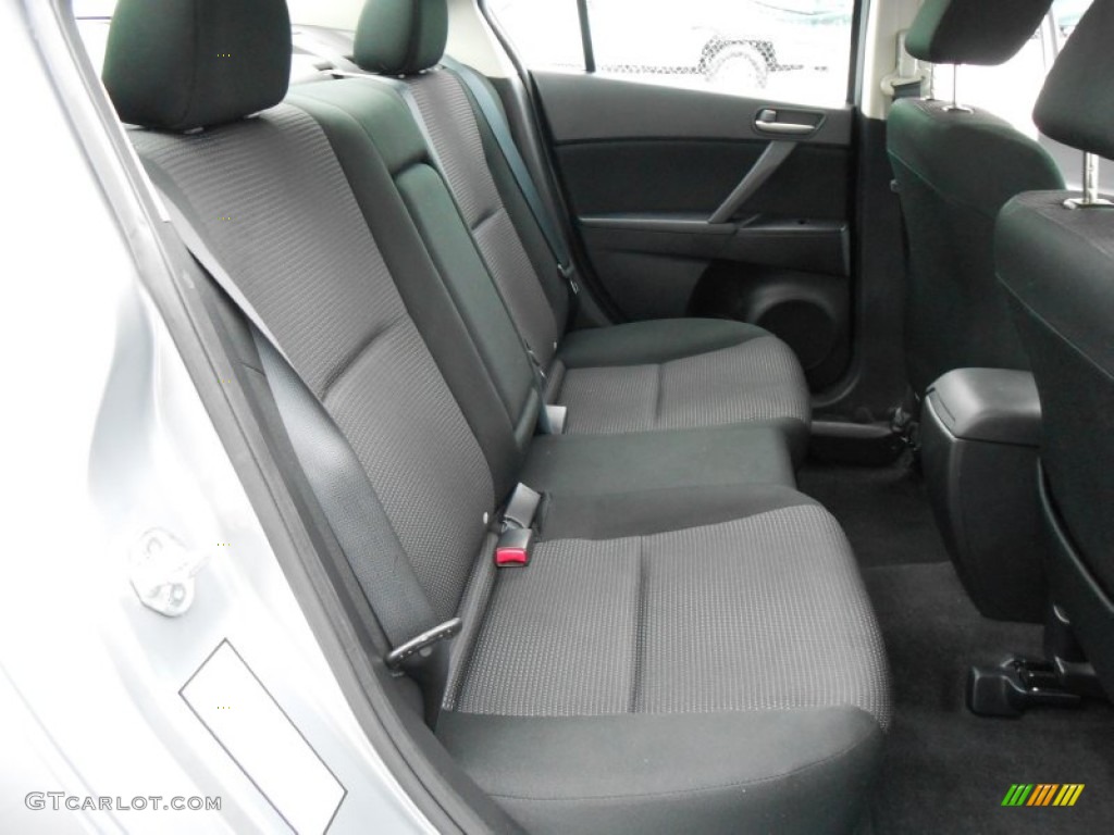 Black Interior 2012 Mazda MAZDA3 i Touring 4 Door Photo #77099930