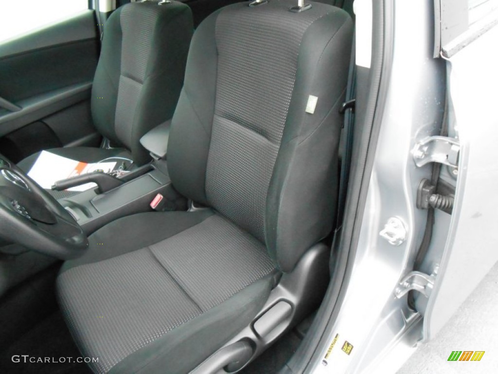 Black Interior 2012 Mazda MAZDA3 i Touring 4 Door Photo #77100020