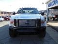 Oxford White - F350 Super Duty Lariat Crew Cab 4x4 Dually Photo No. 3