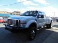 Oxford White 2008 Ford F350 Super Duty Lariat Crew Cab 4x4 Dually Exterior