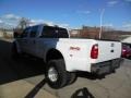 Oxford White - F350 Super Duty Lariat Crew Cab 4x4 Dually Photo No. 6