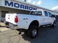 Oxford White - F350 Super Duty Lariat Crew Cab 4x4 Dually Photo No. 8