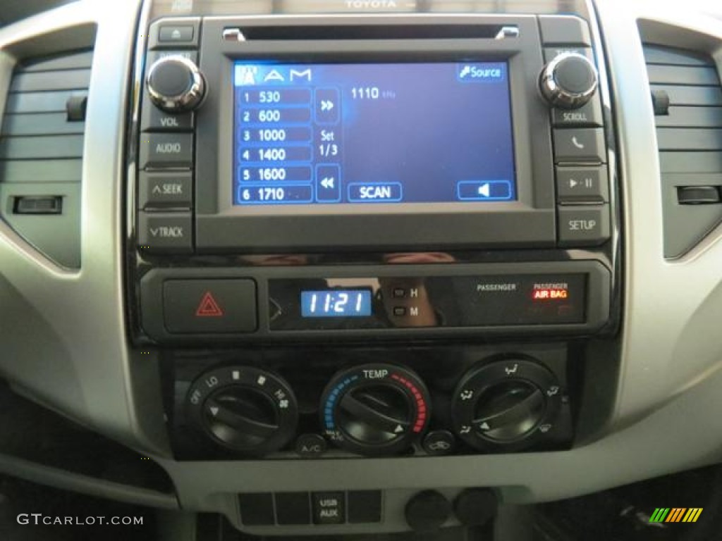 2013 Toyota Tacoma V6 SR5 Prerunner Double Cab Audio System Photo #77100987