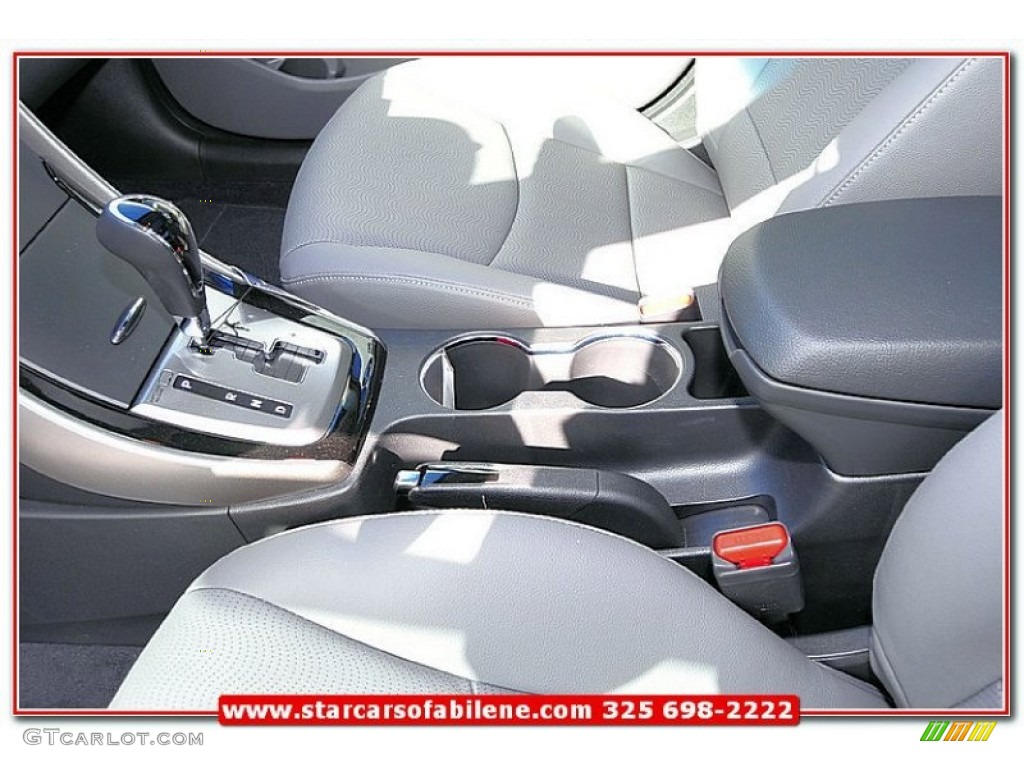 2013 Elantra Limited - Titanium Gray Metallic / Gray photo #16