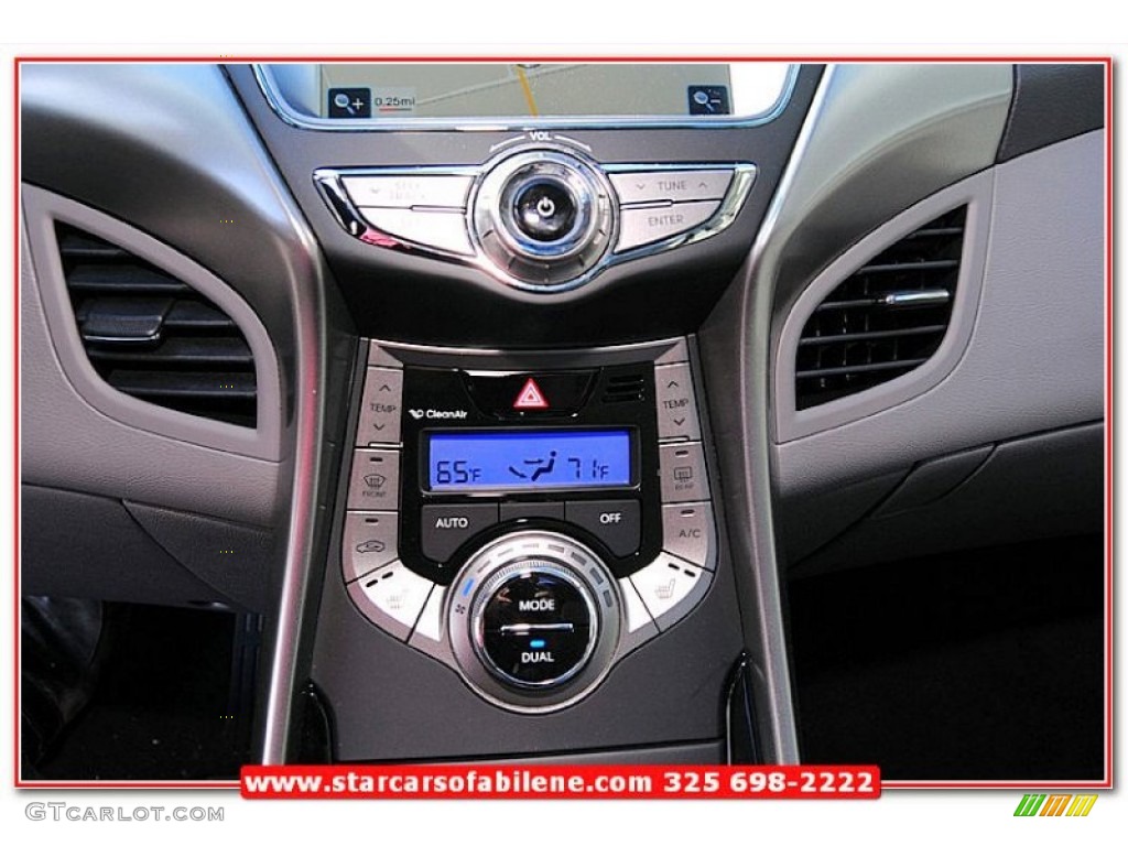 2013 Elantra Limited - Titanium Gray Metallic / Gray photo #28