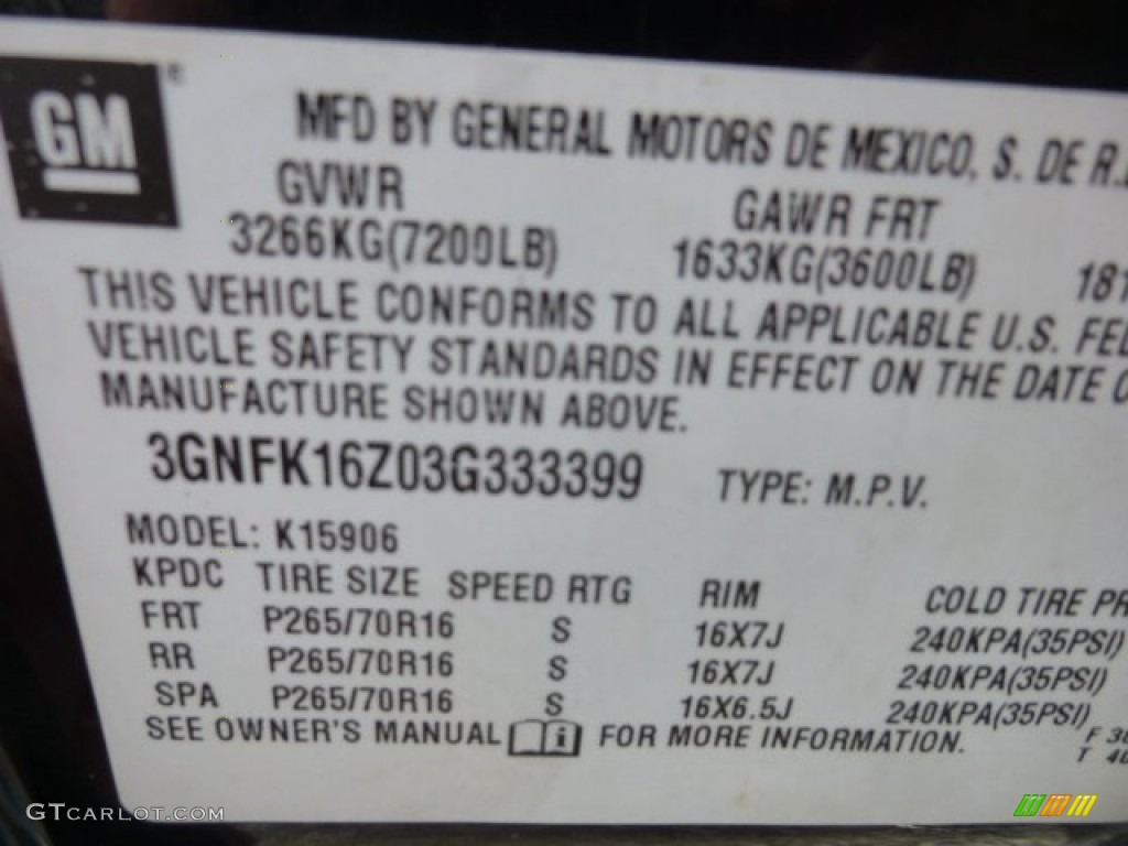 2003 Suburban 1500 LS 4x4 - Black / Gray/Dark Charcoal photo #13