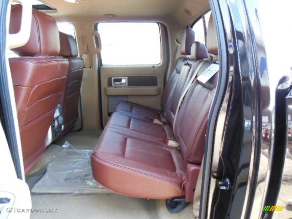 King Ranch Chaparral Leather Interior 2013 Ford F150 King Ranch SuperCrew 4x4 Photo #77101330