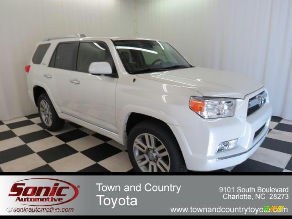 Blizzard White Pearl Toyota 4Runner