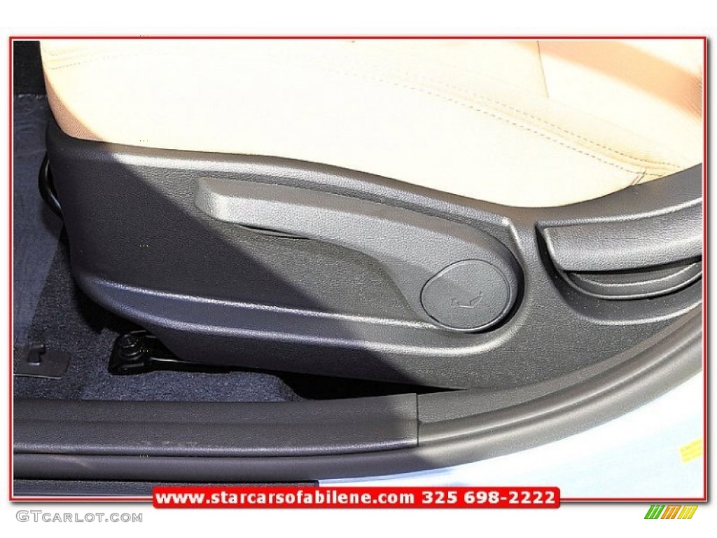 2013 Elantra GLS - Blue Sky Metallic / Beige photo #13