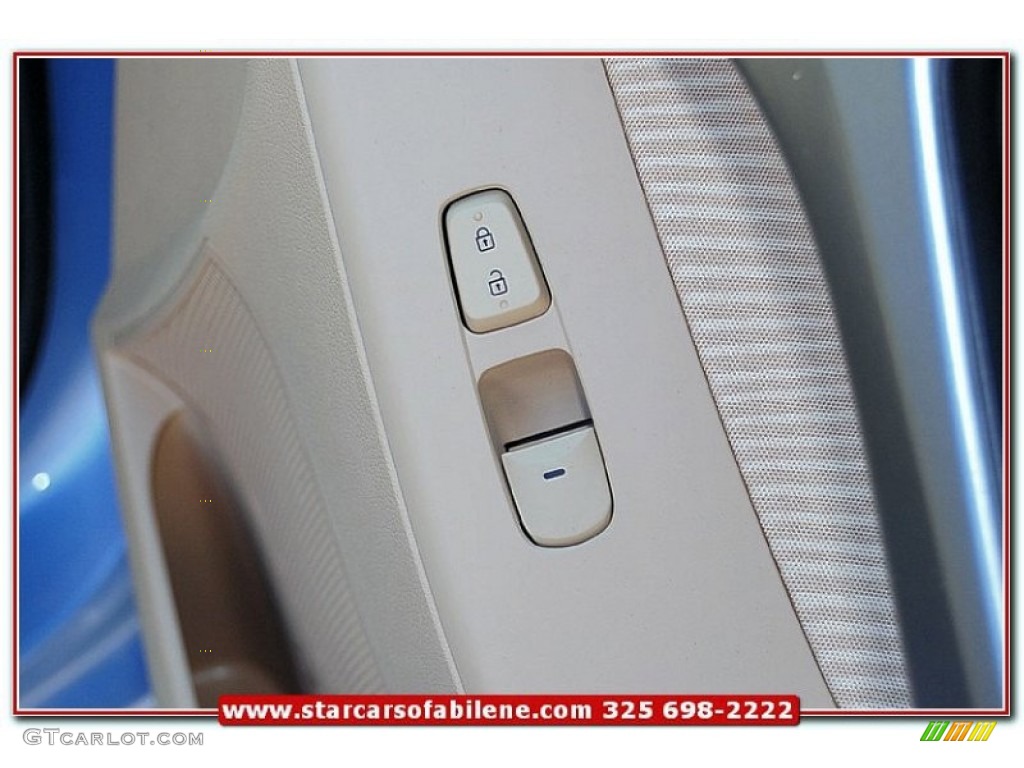 2013 Elantra GLS - Blue Sky Metallic / Beige photo #24