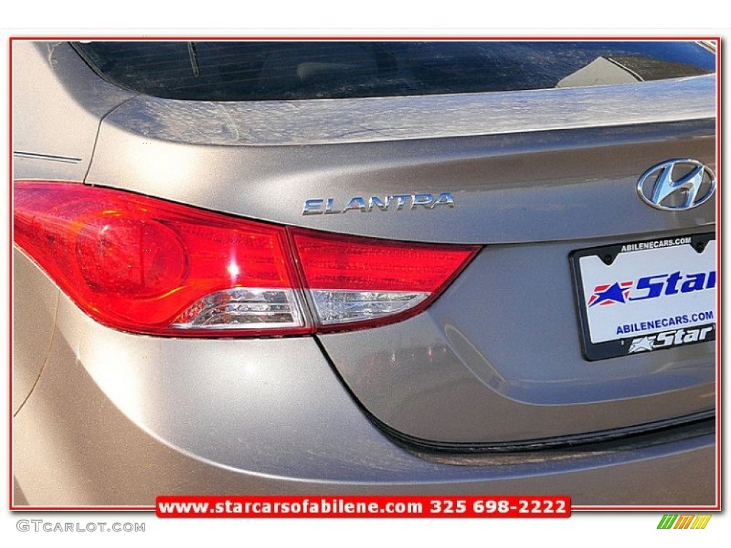 2013 Elantra GLS - Desert Bronze / Beige photo #4