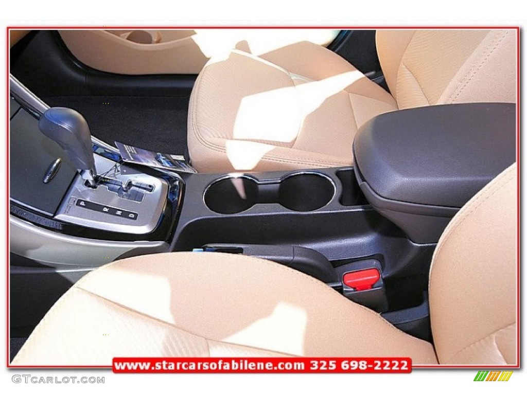 2013 Elantra GLS - Desert Bronze / Beige photo #15