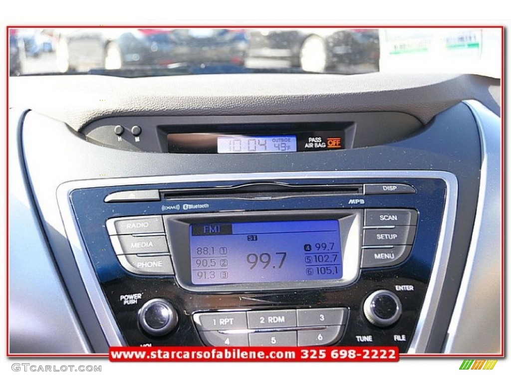 2013 Elantra GLS - Desert Bronze / Beige photo #25