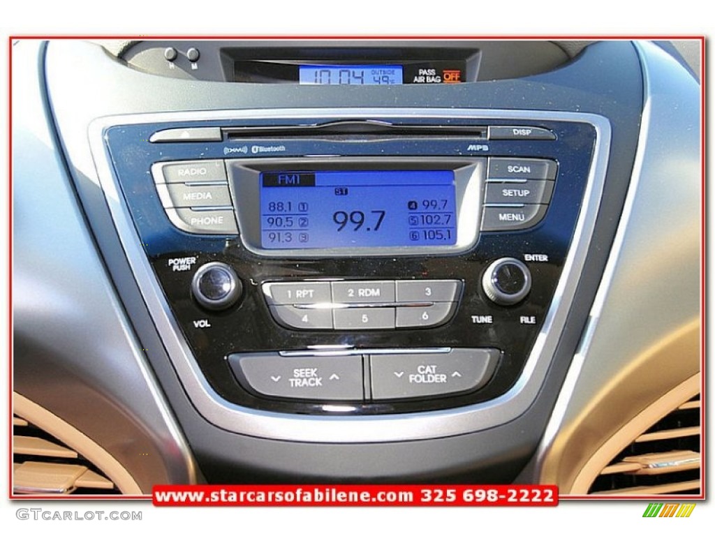 2013 Elantra GLS - Desert Bronze / Beige photo #26