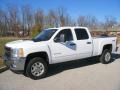 Summit White - Silverado 3500HD LT Crew Cab 4x4 Photo No. 3