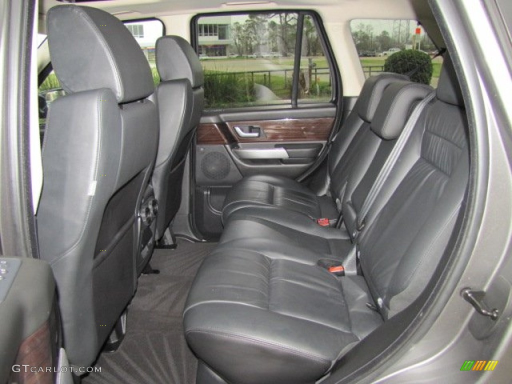 2009 Land Rover Range Rover Sport Supercharged Rear Seat Photo #77102356