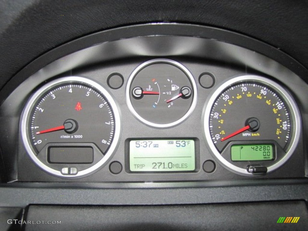 2009 Land Rover Range Rover Sport Supercharged Gauges Photos