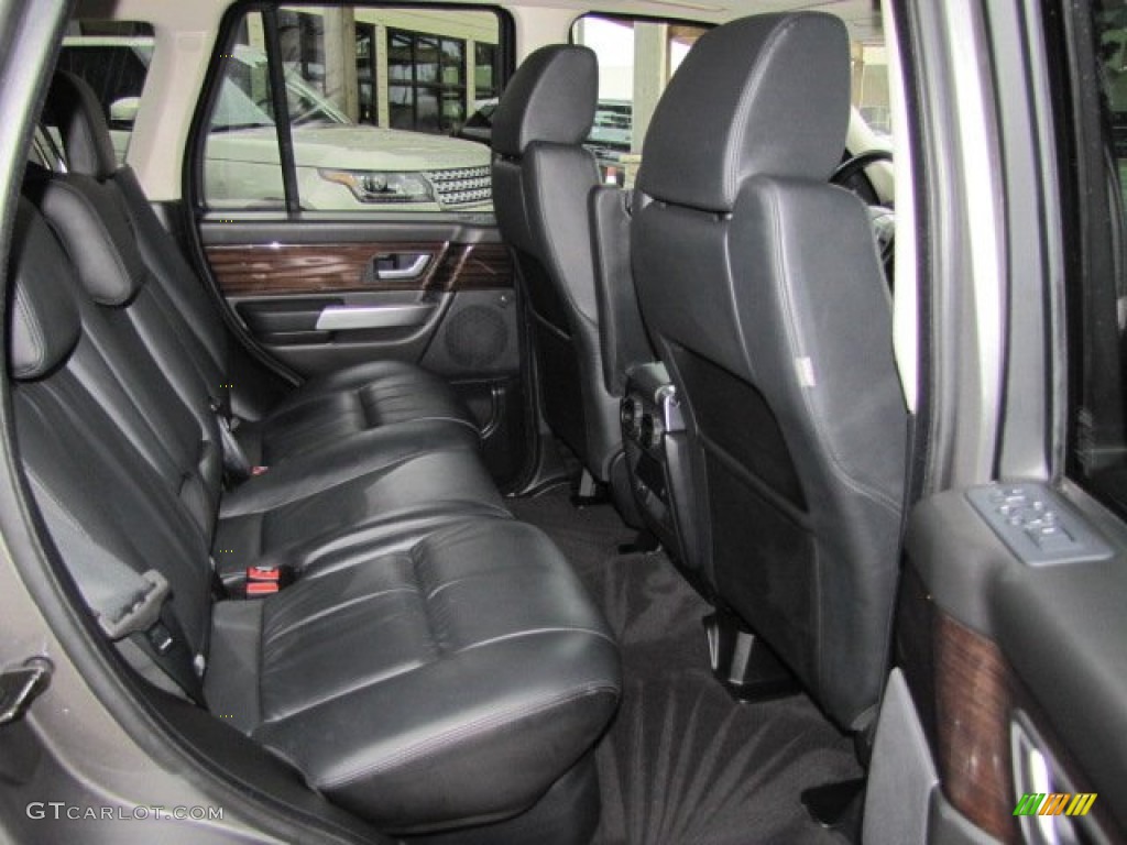 2009 Land Rover Range Rover Sport Supercharged Rear Seat Photo #77102579