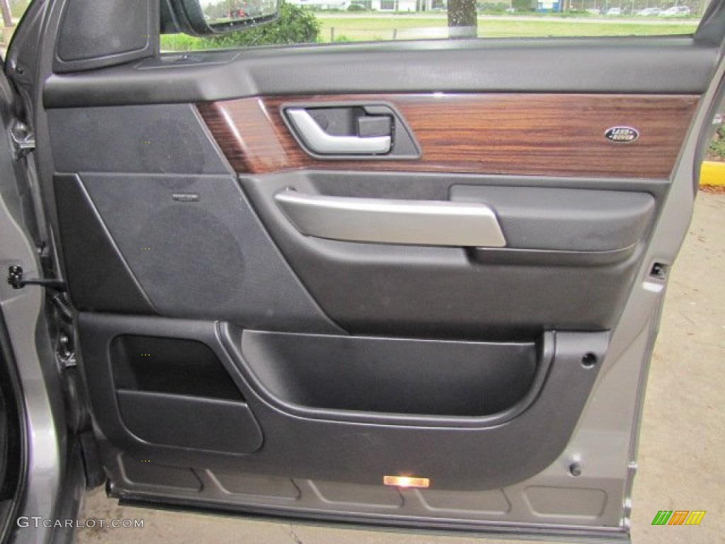 2009 Range Rover Sport Supercharged - Stornoway Grey Metallic / Ebony/Ebony photo #44