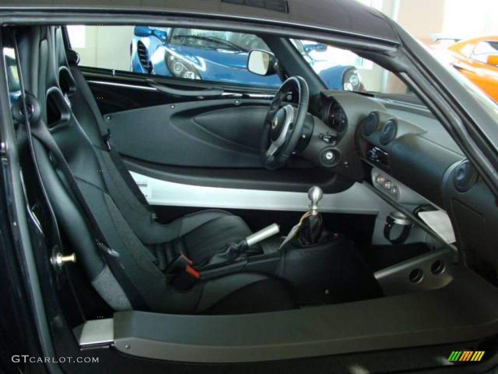 Black Interior 2008 Lotus Exige S Photo #7710323