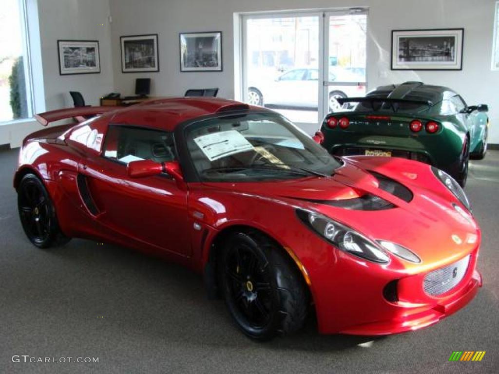 2008 Exige S - Canyon Red / Black photo #1