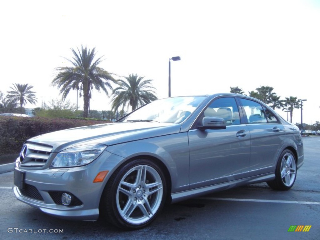 Palladium Silver Metallic 2010 Mercedes-Benz C 300 Sport 4Matic Exterior Photo #77103635