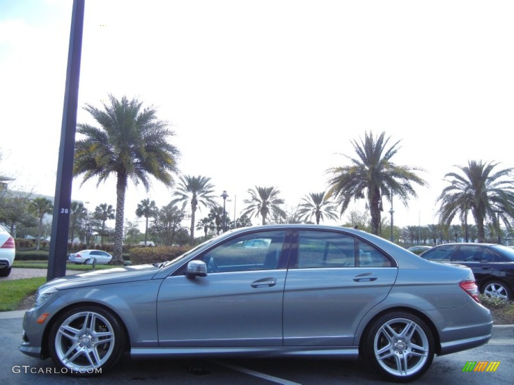 Palladium Silver Metallic 2010 Mercedes-Benz C 300 Sport 4Matic Exterior Photo #77103647