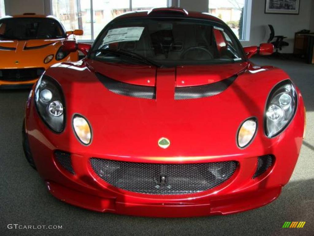 2008 Exige S - Canyon Red / Black photo #2