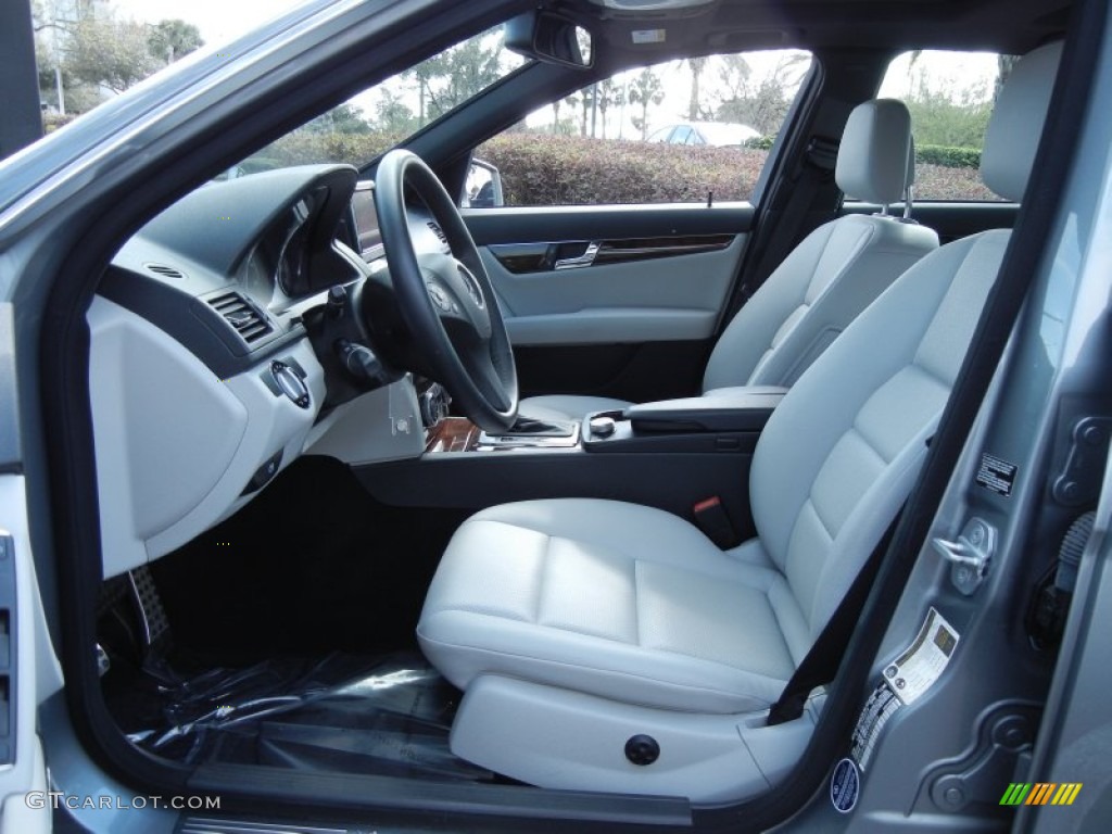Grey/Black Interior 2010 Mercedes-Benz C 300 Sport 4Matic Photo #77103722
