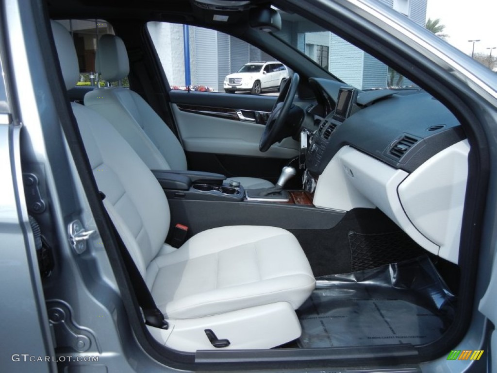 Grey/Black Interior 2010 Mercedes-Benz C 300 Sport 4Matic Photo #77103767