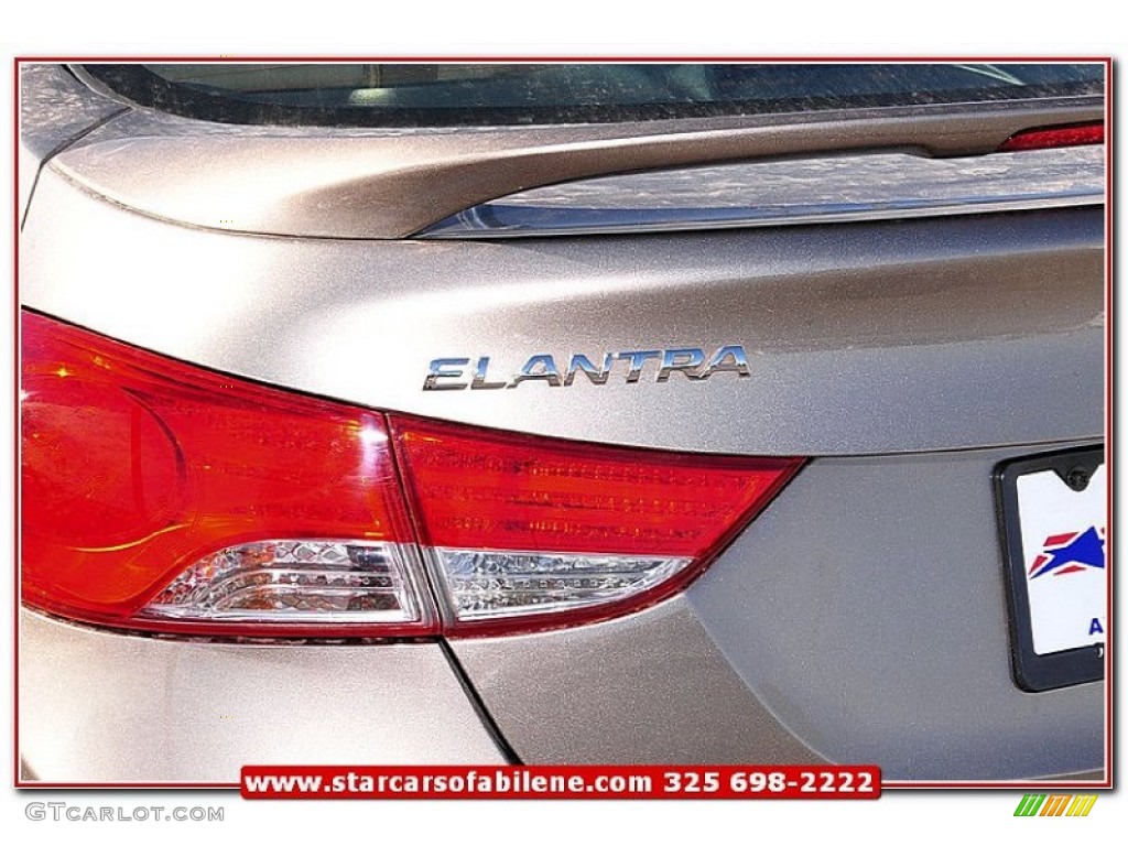 2013 Elantra GLS - Desert Bronze / Beige photo #4