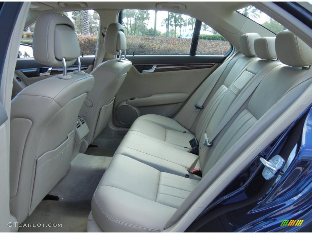 Almond/Mocha Interior 2010 Mercedes-Benz C 300 Sport Photo #77103997