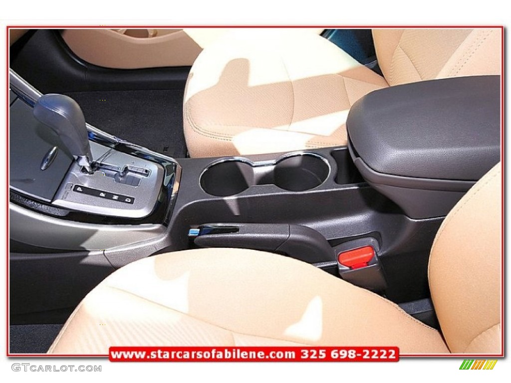 2013 Elantra GLS - Desert Bronze / Beige photo #18